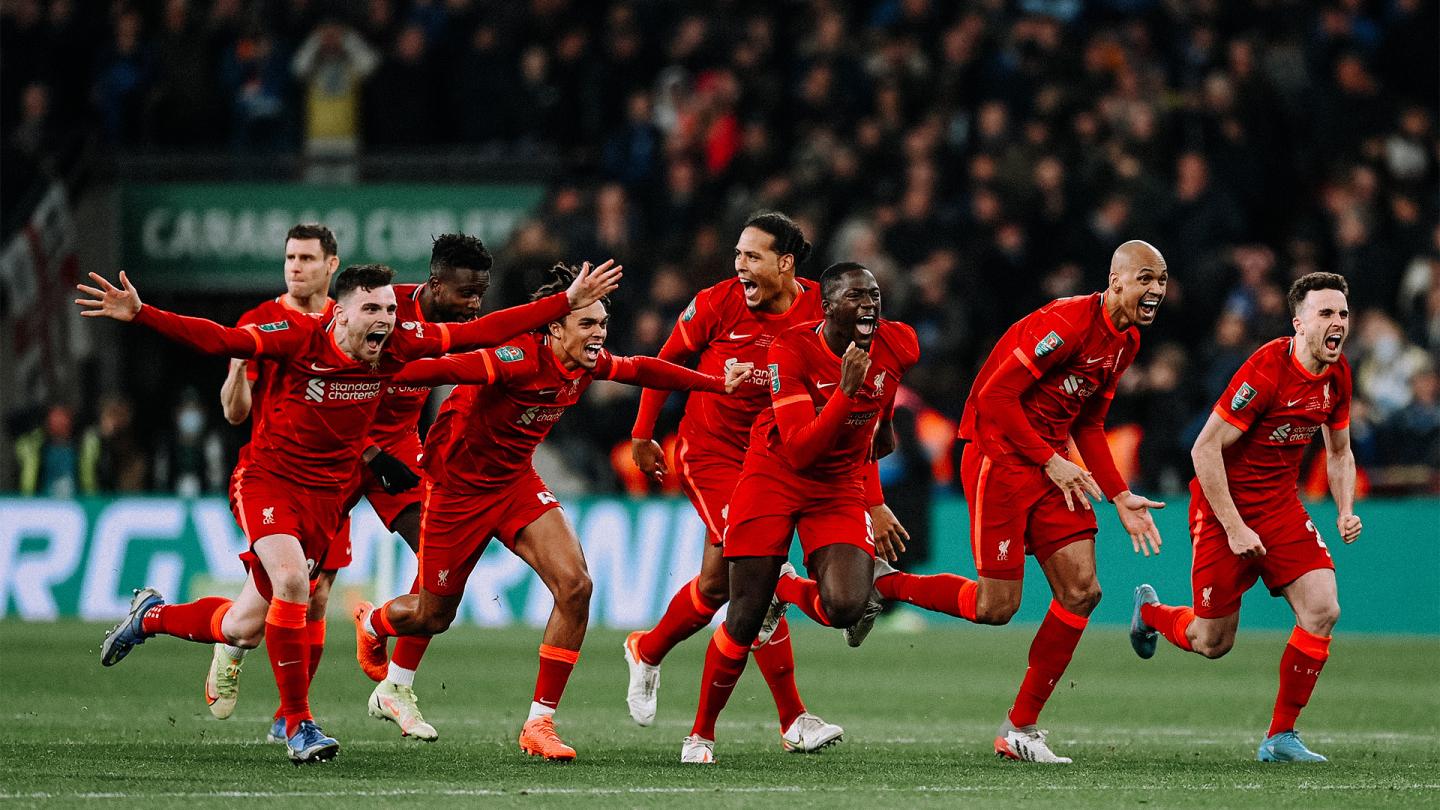 Liverpool FC Reds beat Chelsea on penalties to win Carabao Cup